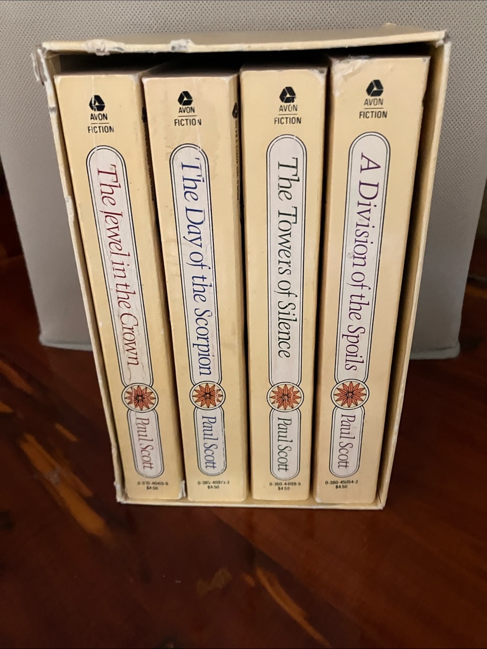 The Raj Quartet Box Set Paul Scott Novels Historical Fiction Paperbacks 1979